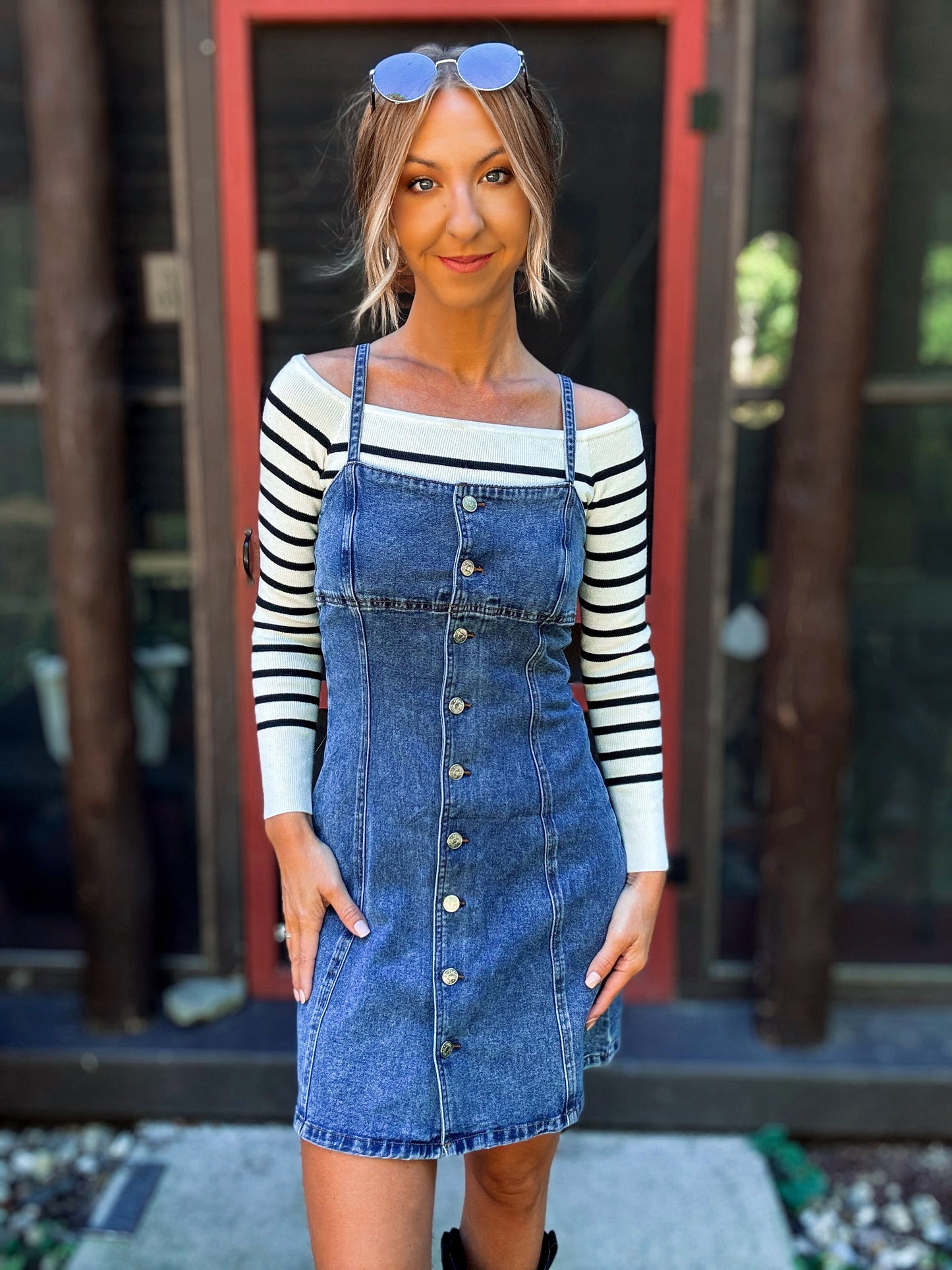 Meadow Wash Denim Mini