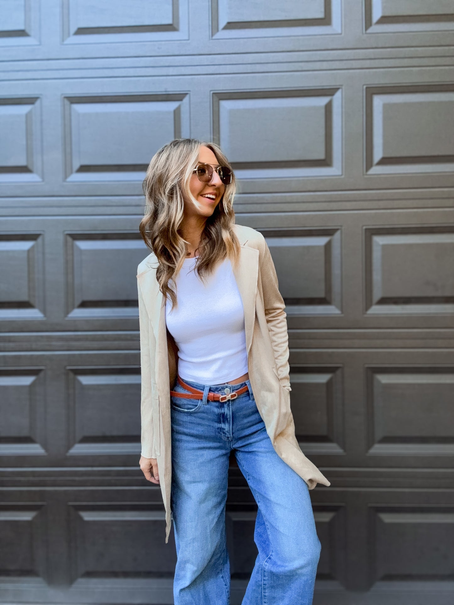 Trailbound Taupe Suede Jacket