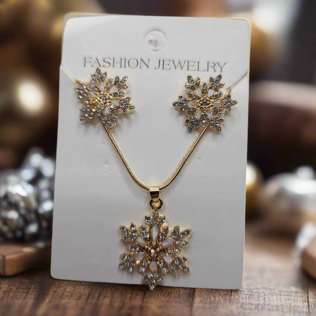 Sparkle Snowfall Jewelry Set