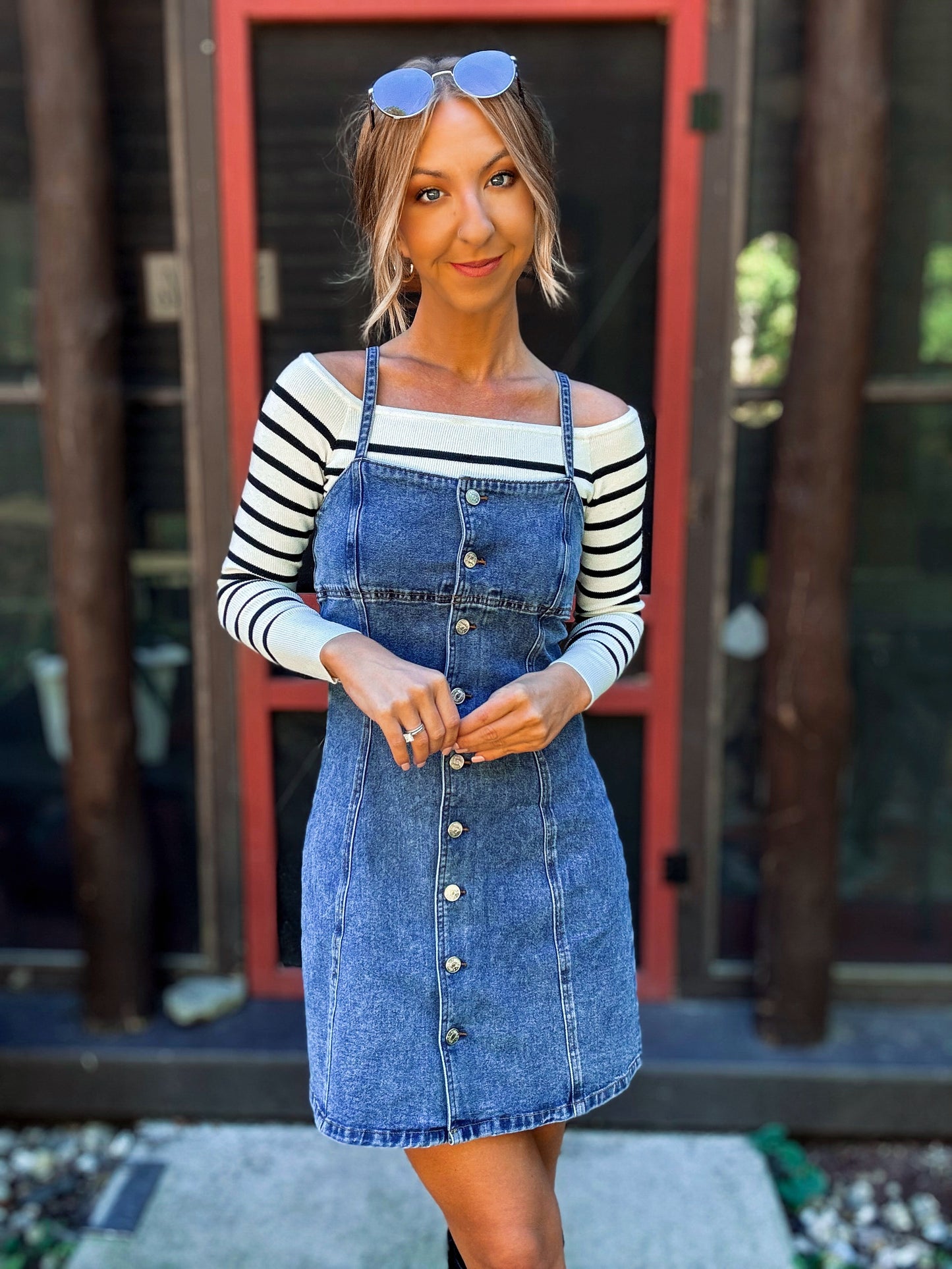 Meadow Wash Denim Mini