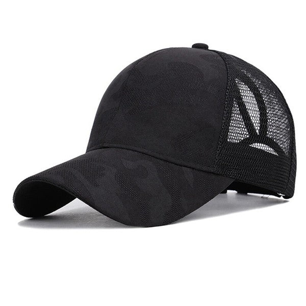 Wild & Free Messy Bun Hat