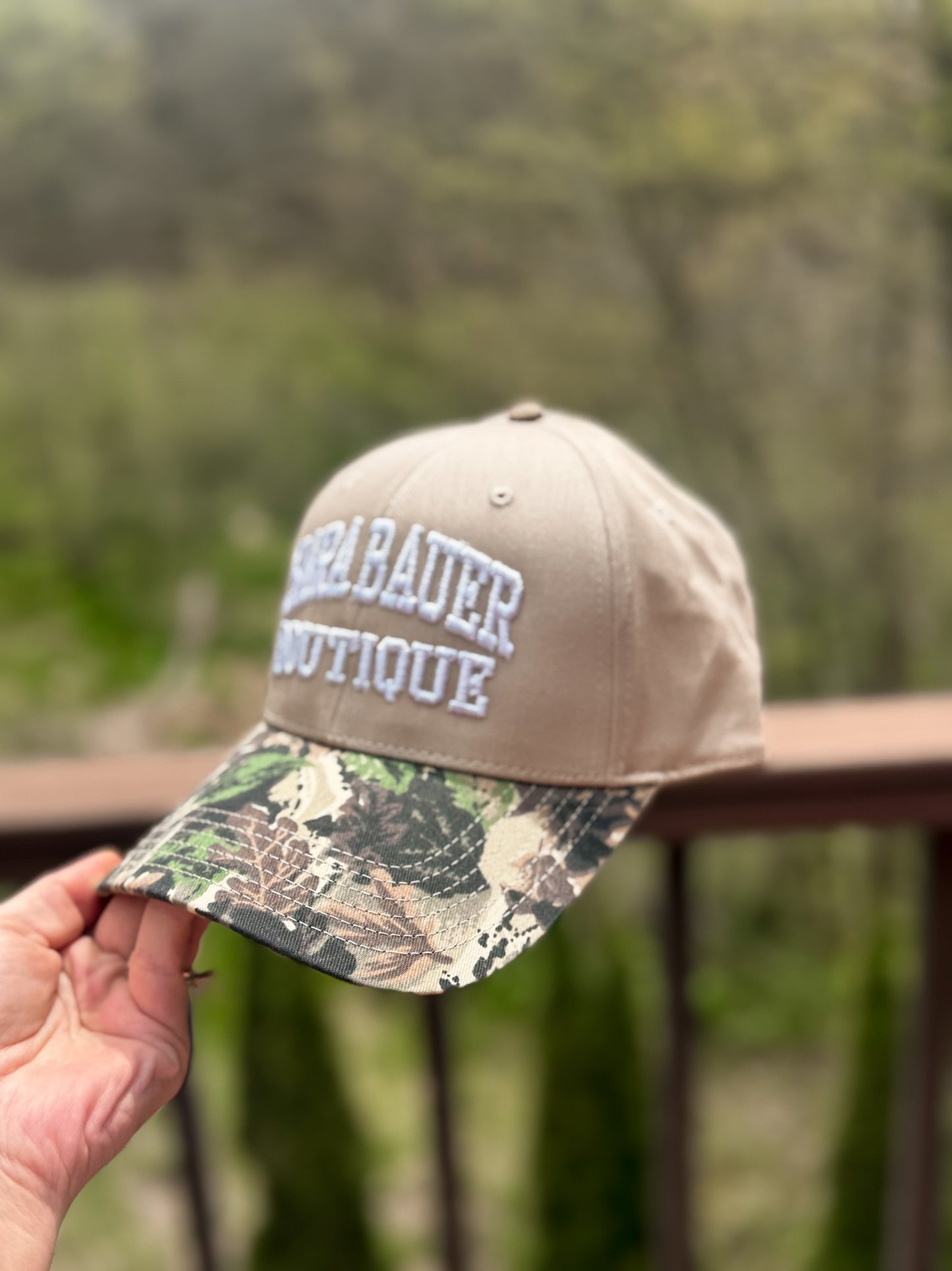 Sara Bauer Boutique Camo Hat