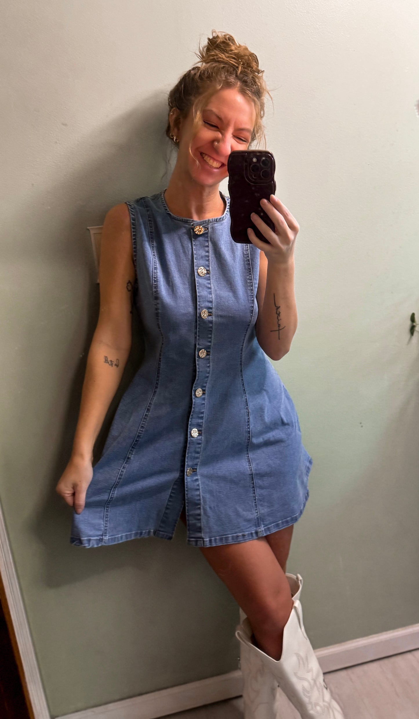 Denim Darling Dress