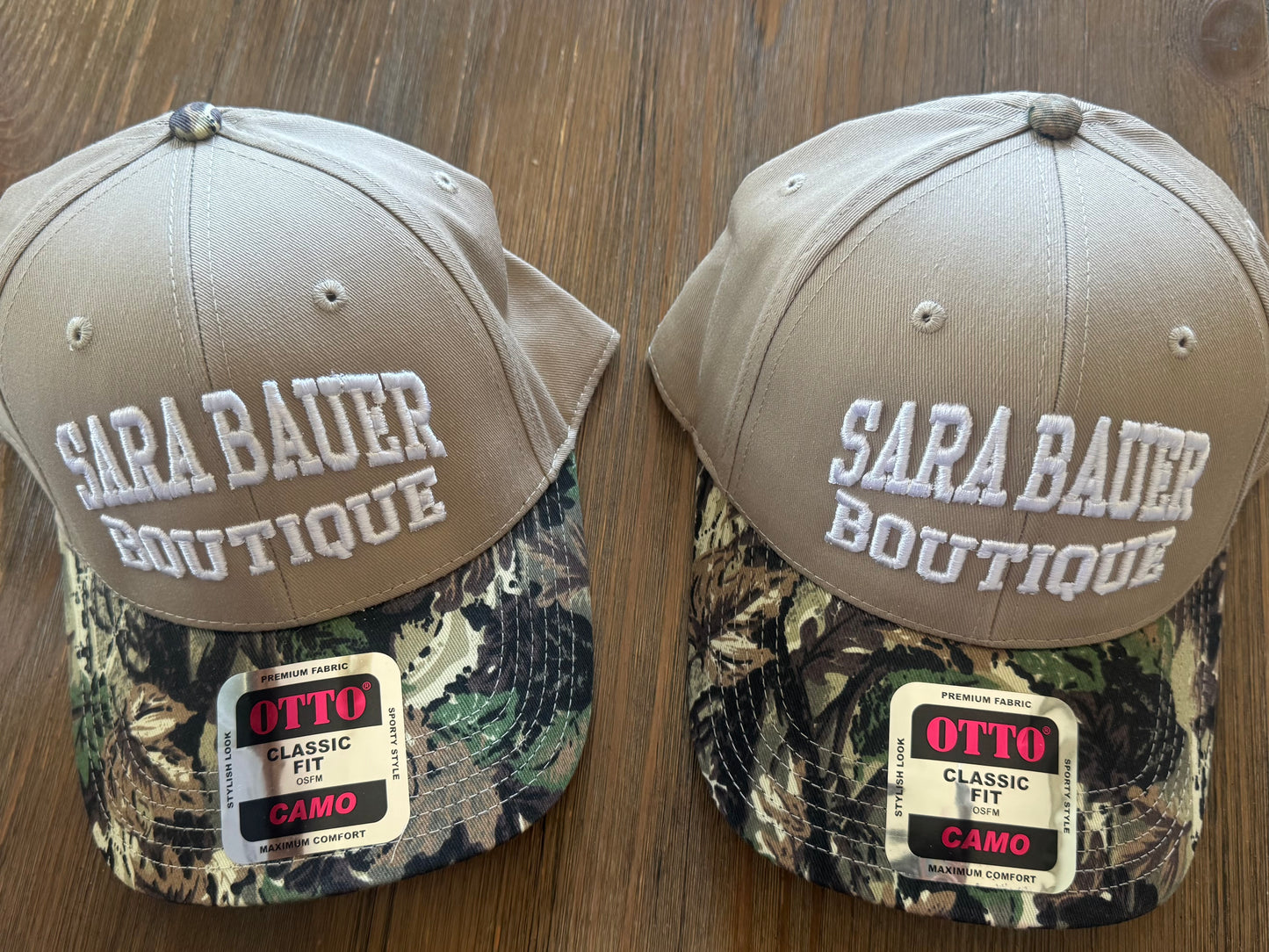 Sara Bauer Boutique Camo Hat
