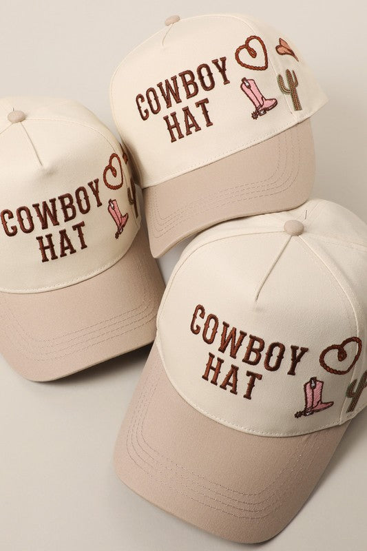 Cowboy Hat Trucker Hat