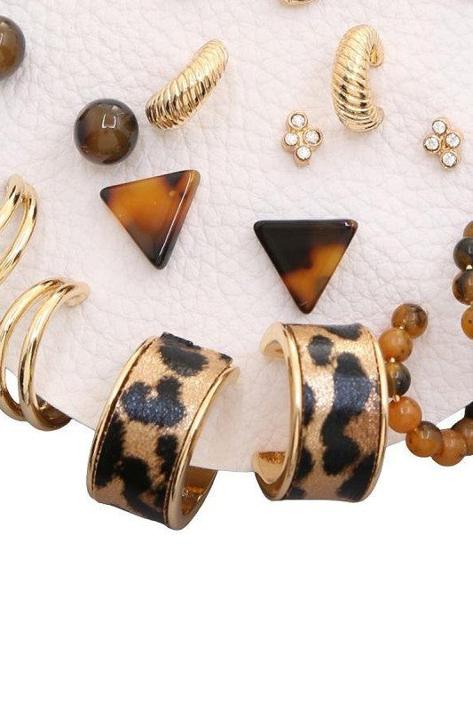Wild Elegance Earring Set