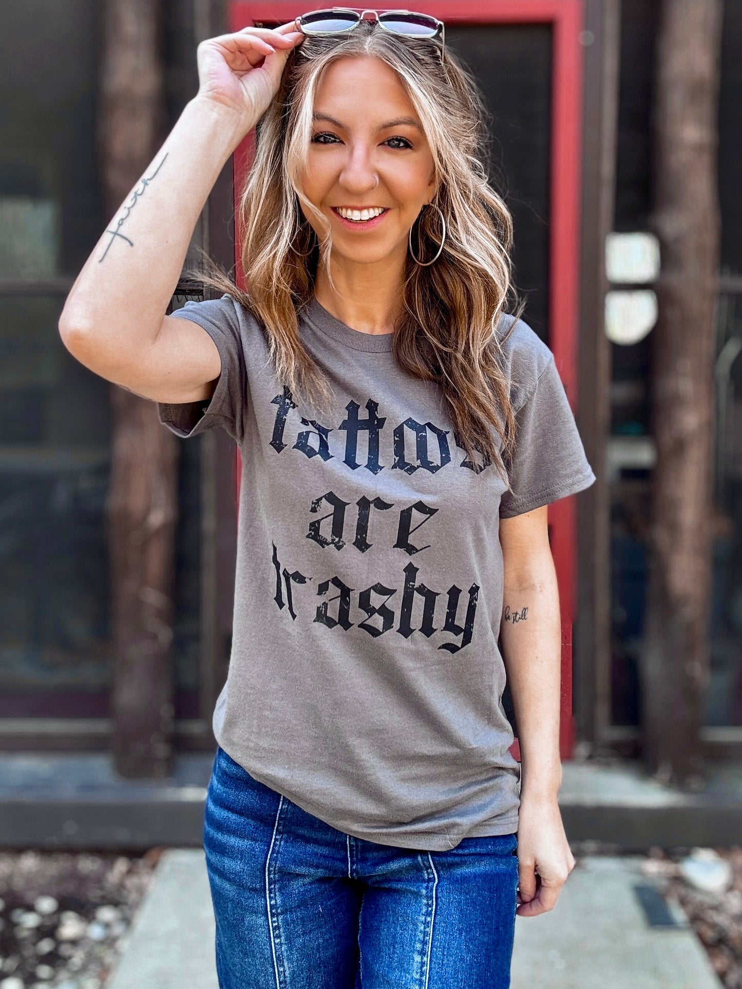‘Tattoos Are Trashy’ Graphic Tee