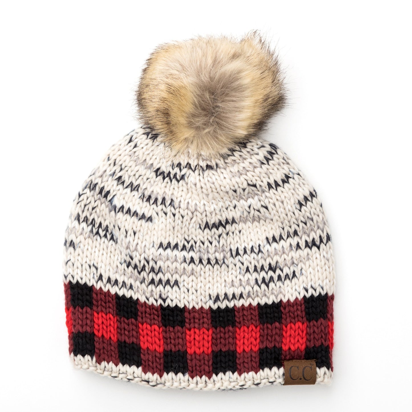 Wilderness Fur Pom Beanie