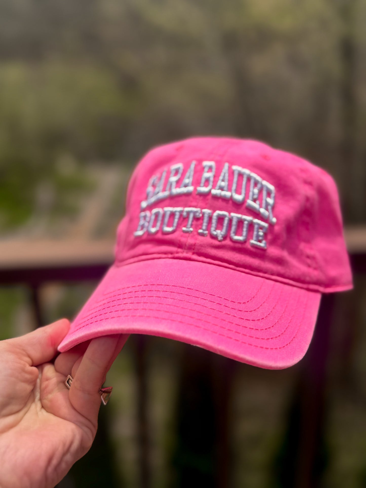 Sara Bauer Boutique Bright Pink Hat