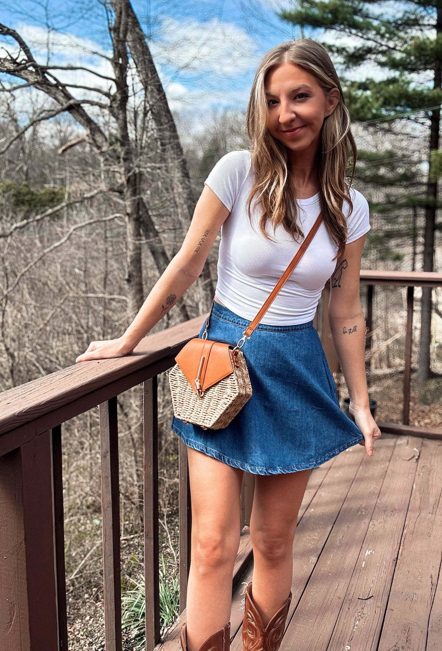 The Harper Hexagon Crossbody