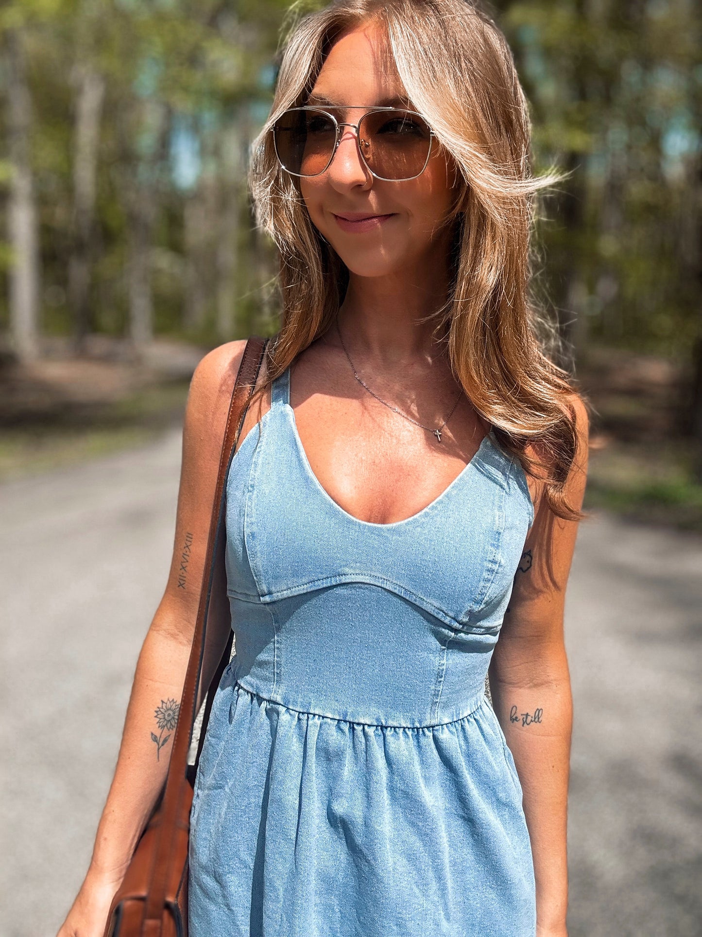 Grace Denim Dress