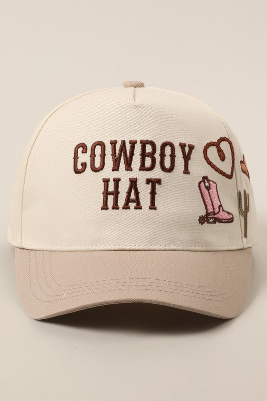Cowboy Hat Trucker Hat