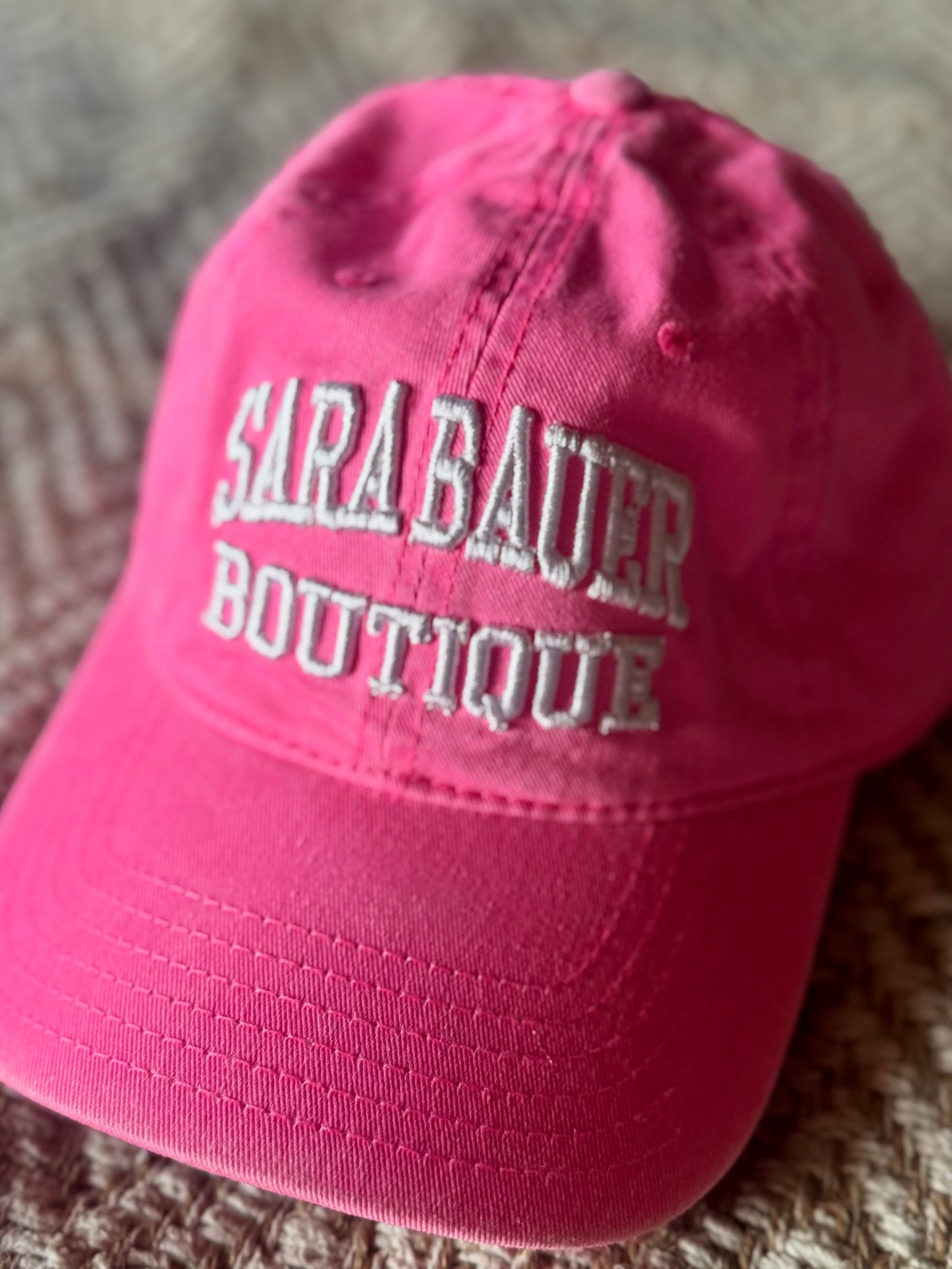 Sara Bauer Boutique Bright Pink Hat