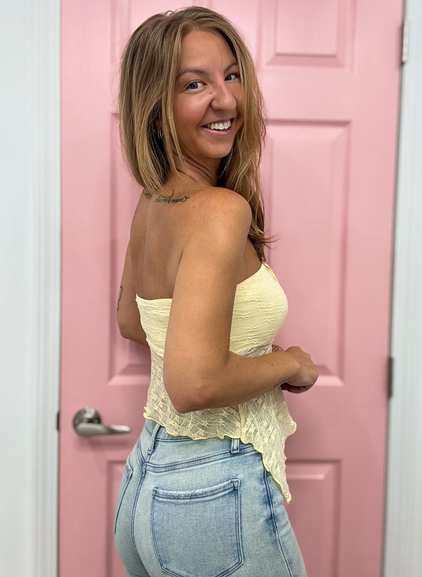 Butterfly Kiss Lace Top