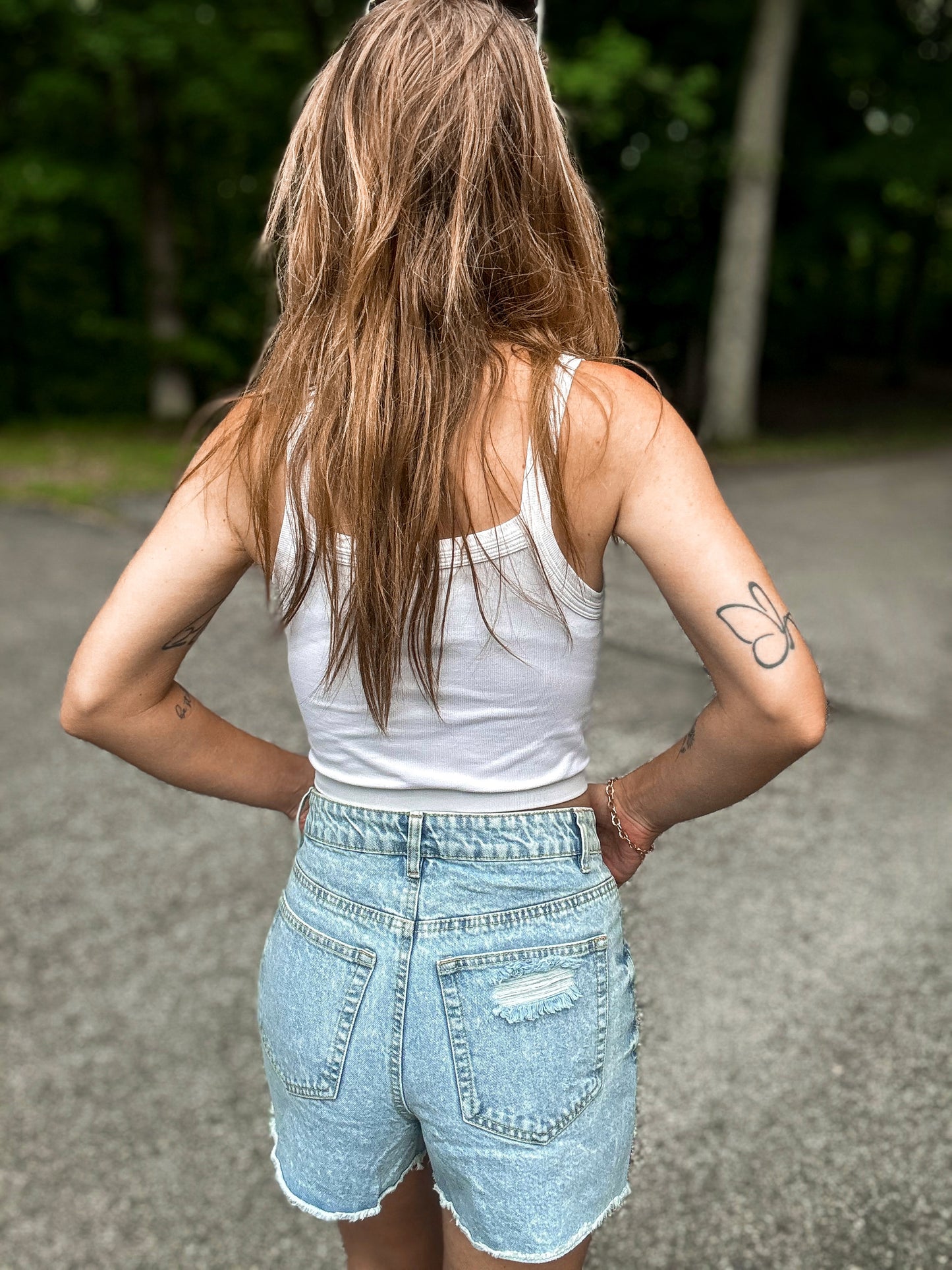 Sara’s Favorite Denim Shorts
