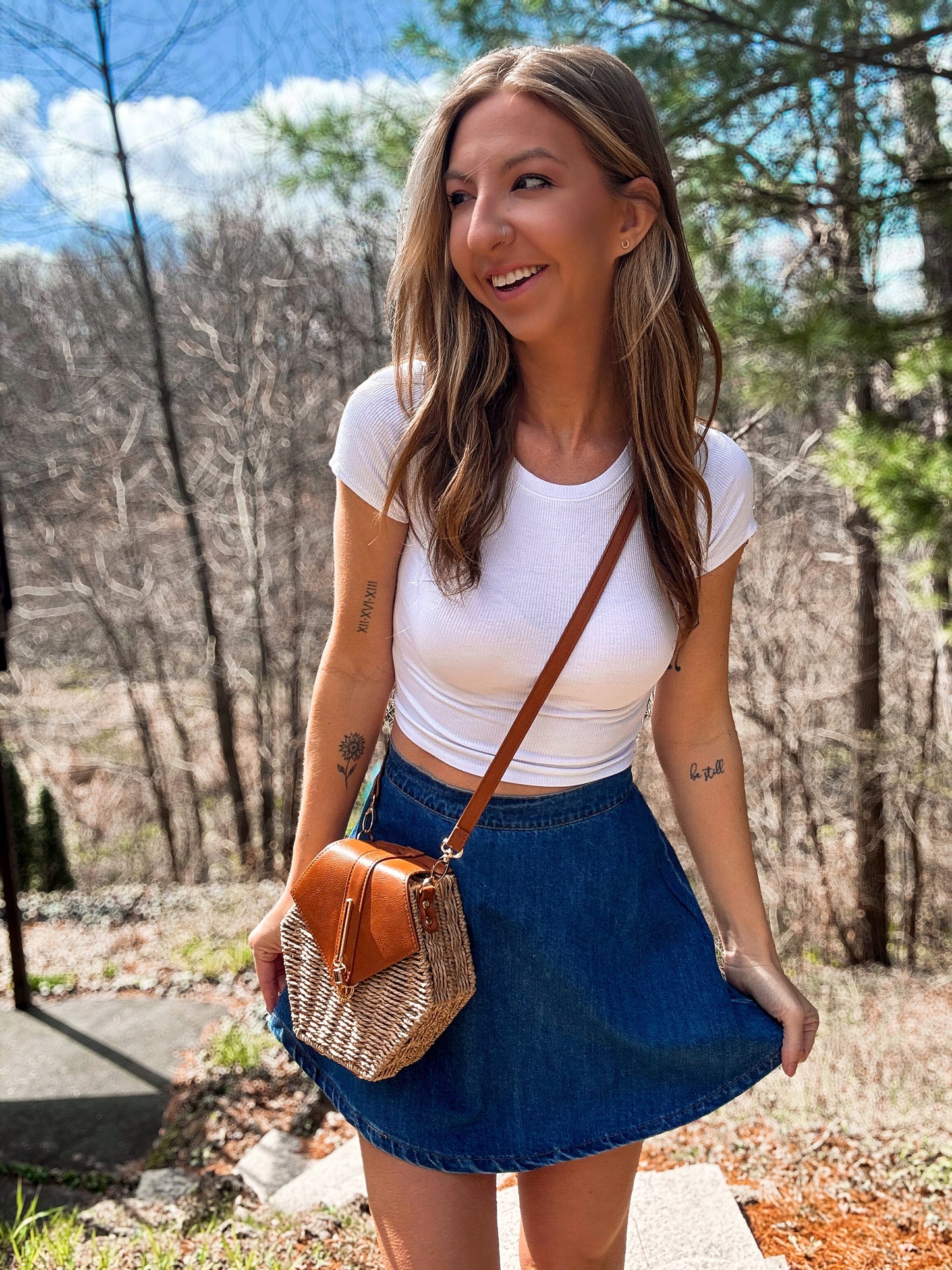 The Harper Hexagon Crossbody