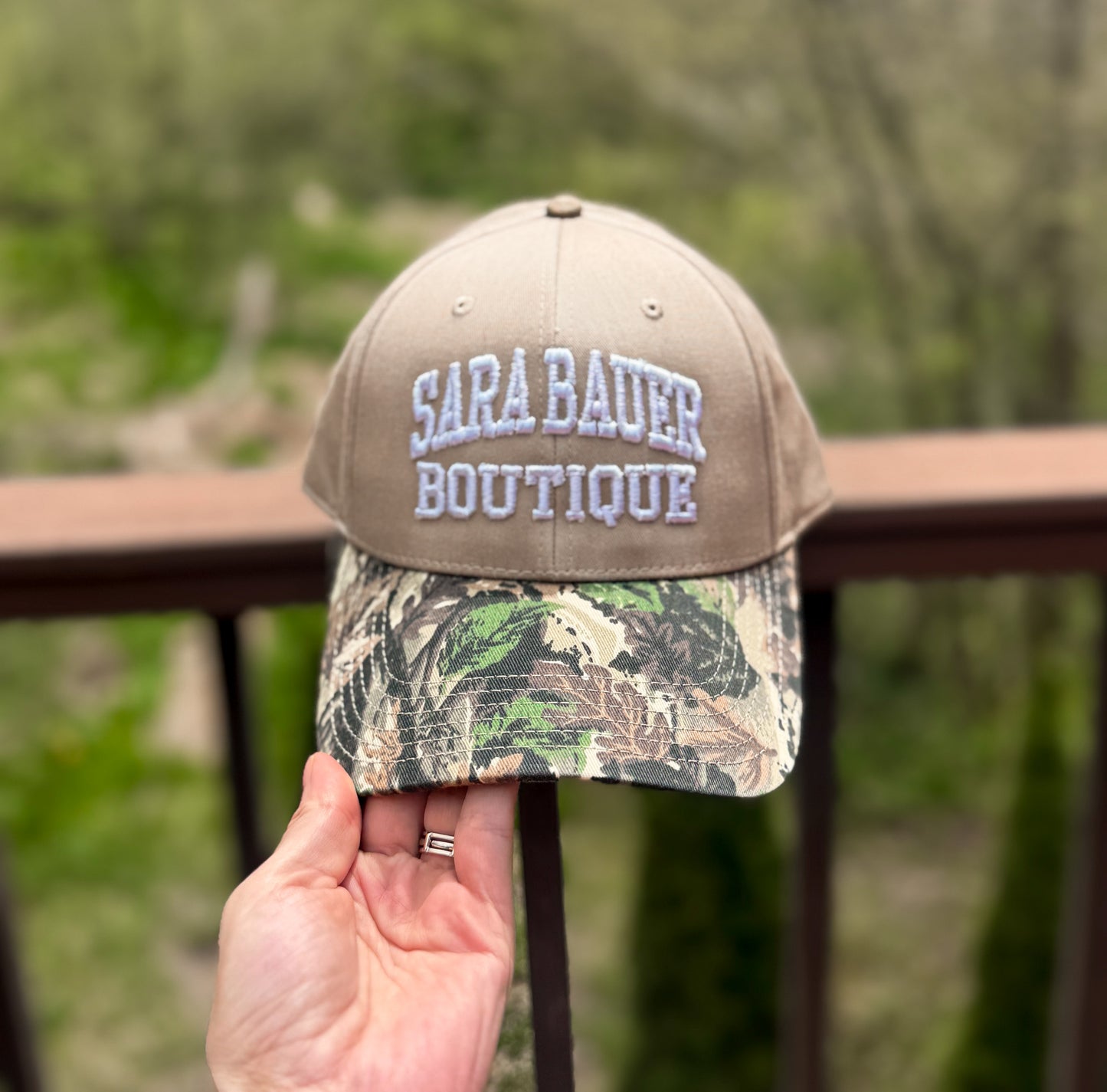 Sara Bauer Boutique Camo Hat