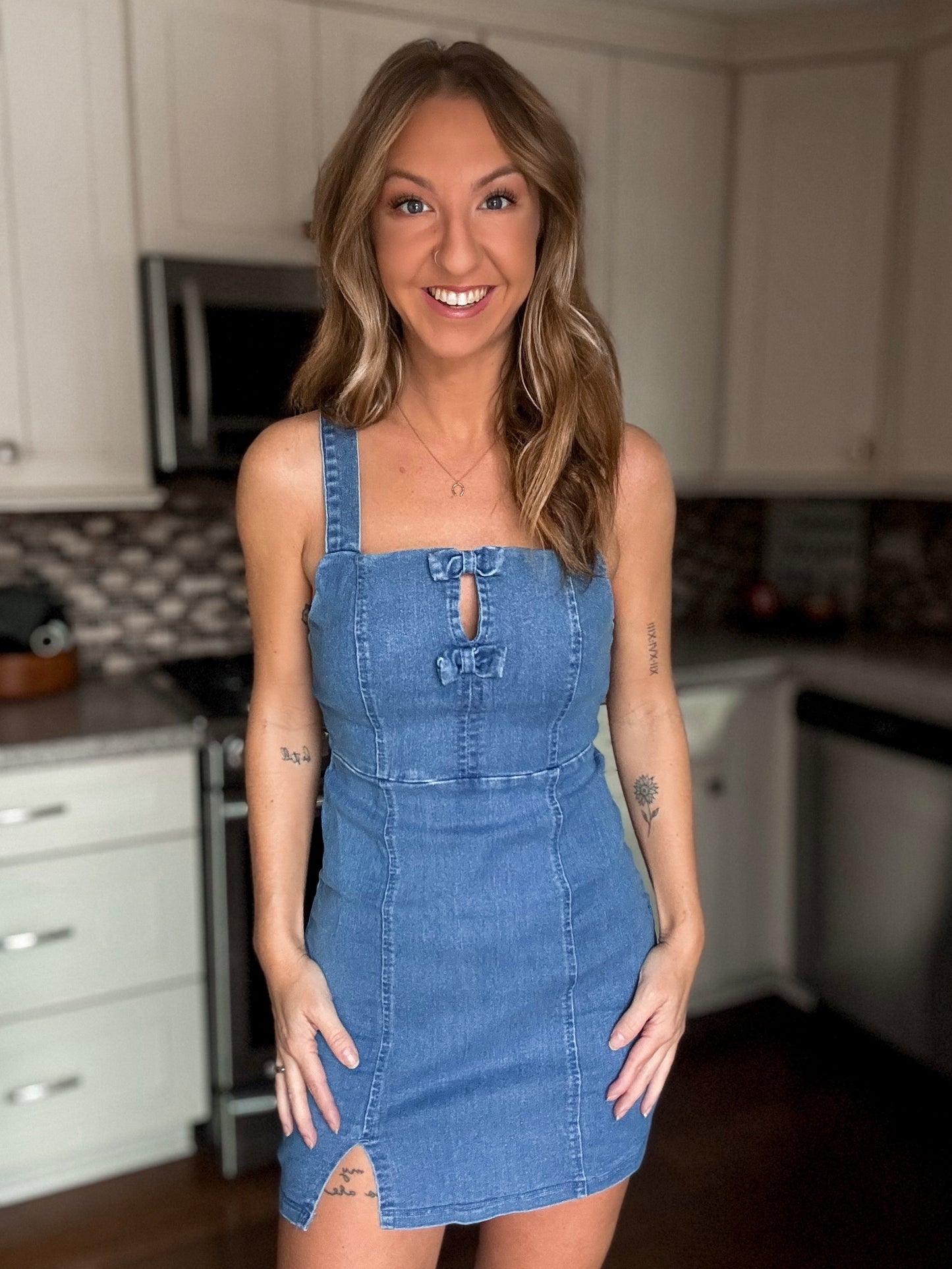 Pretty Please Denim Mini