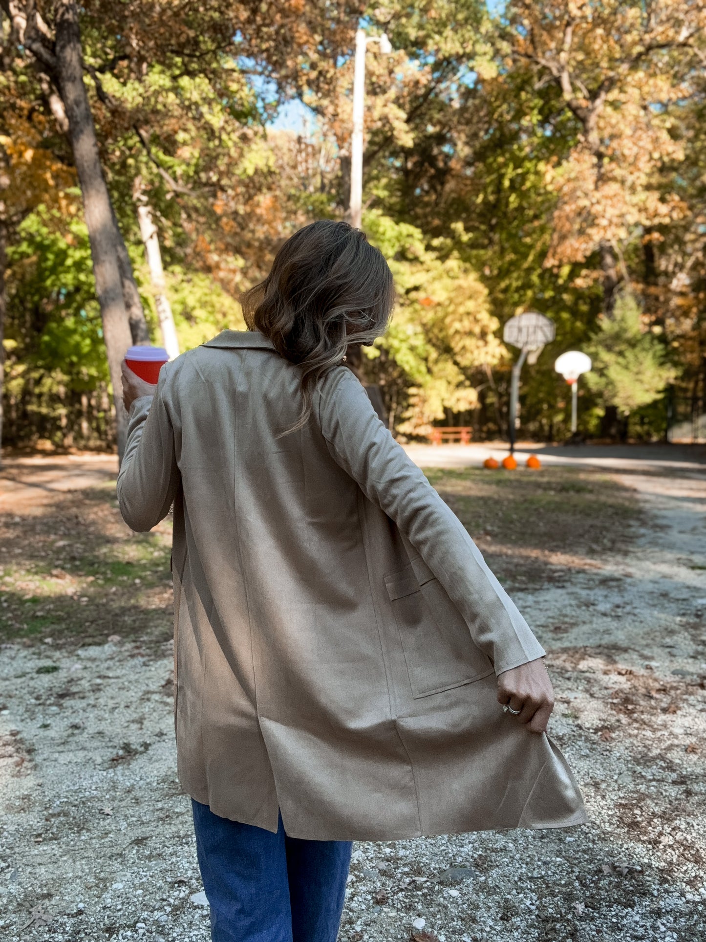 Trailbound Taupe Suede Jacket