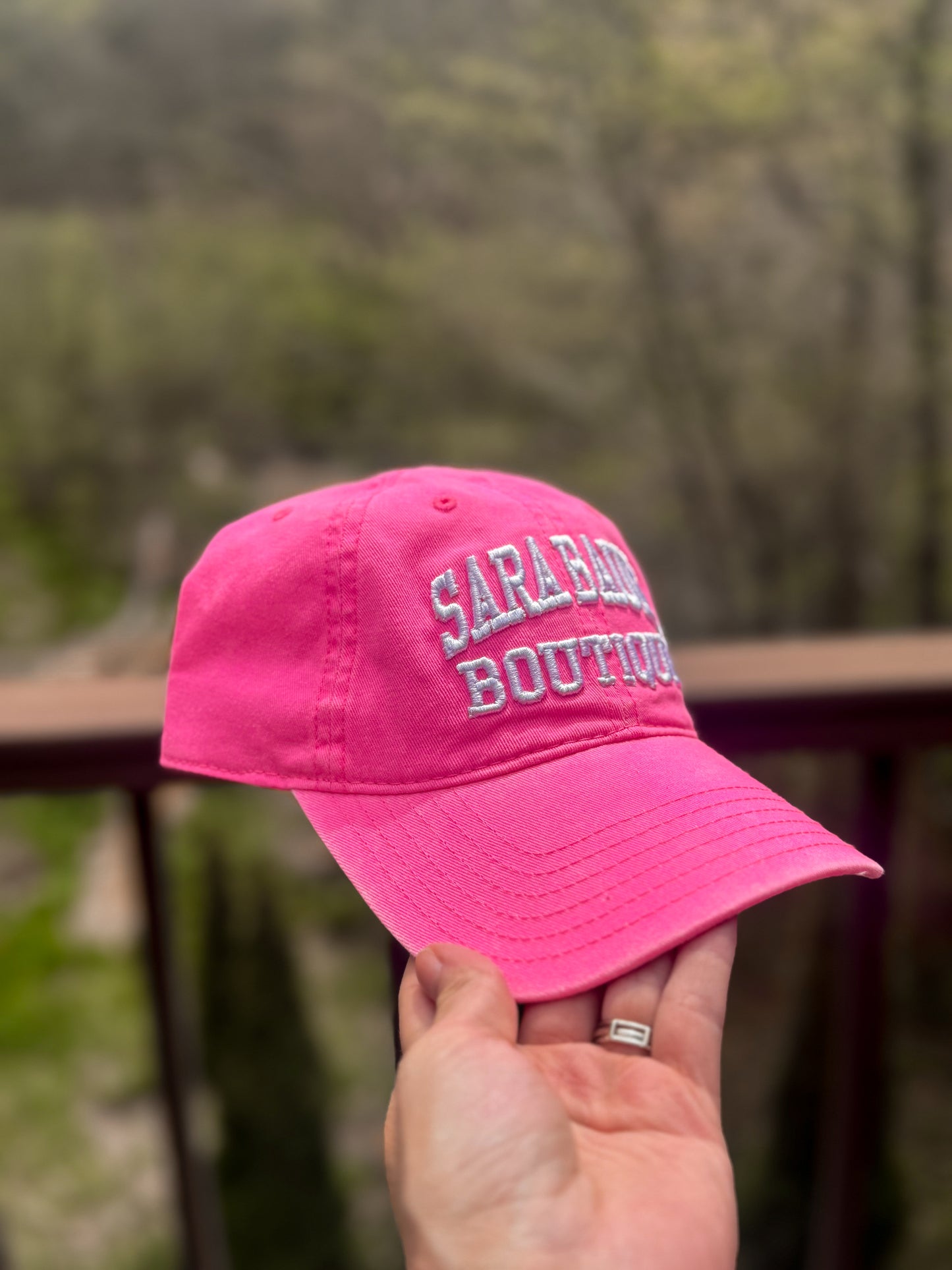 Sara Bauer Boutique Bright Pink Hat