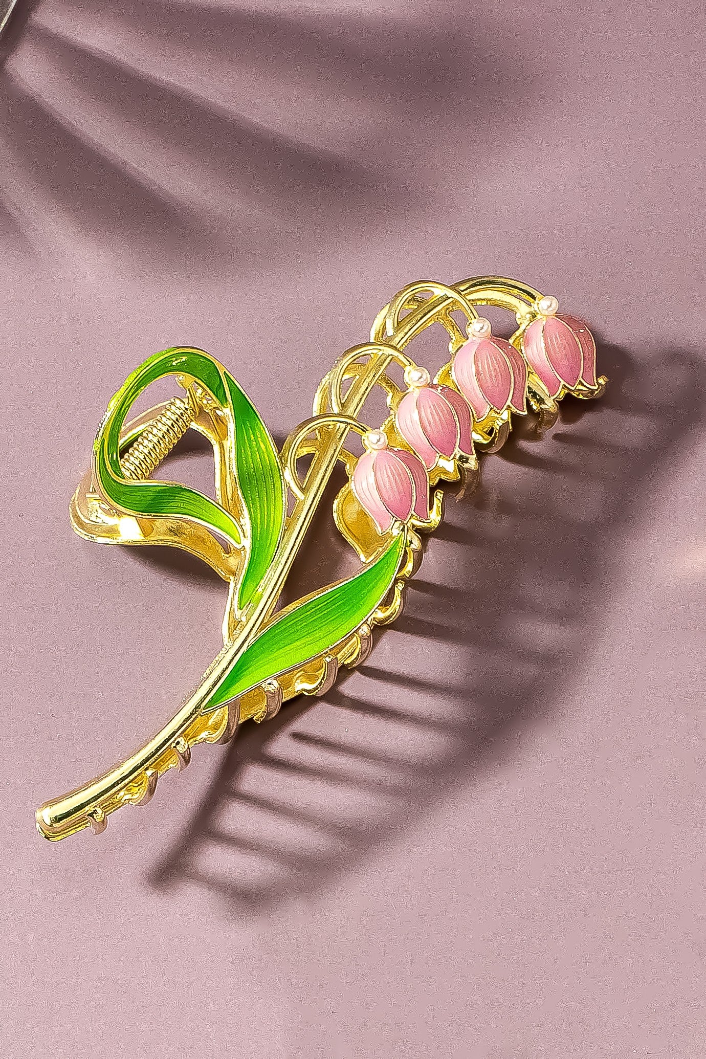 Large 4inch Flower Claw Clips