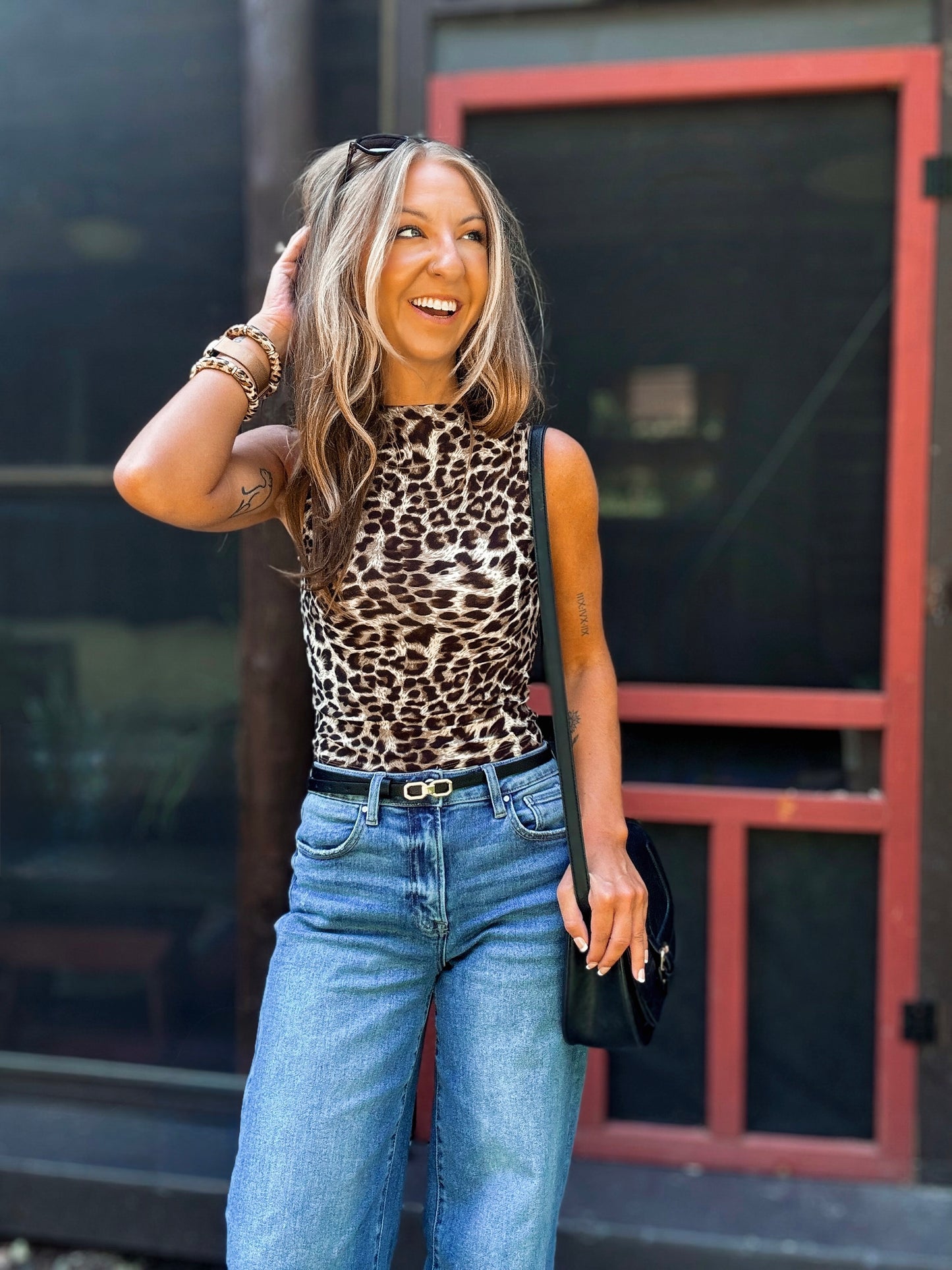 Urban Leopard Top