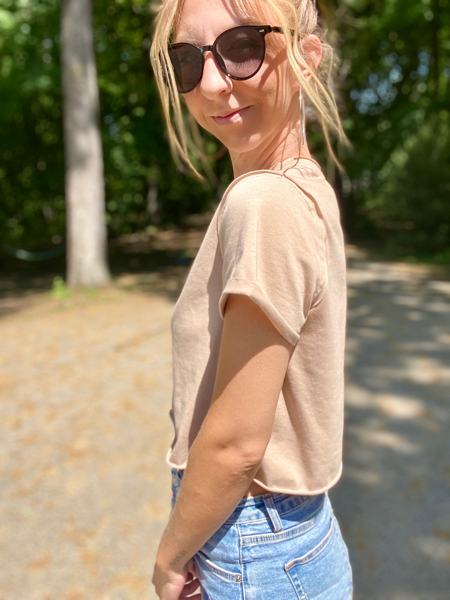 Boxy Crop Top