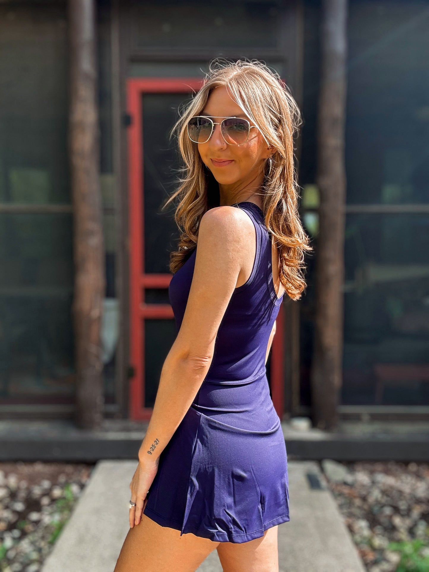 Coffee Break Tennis Dress