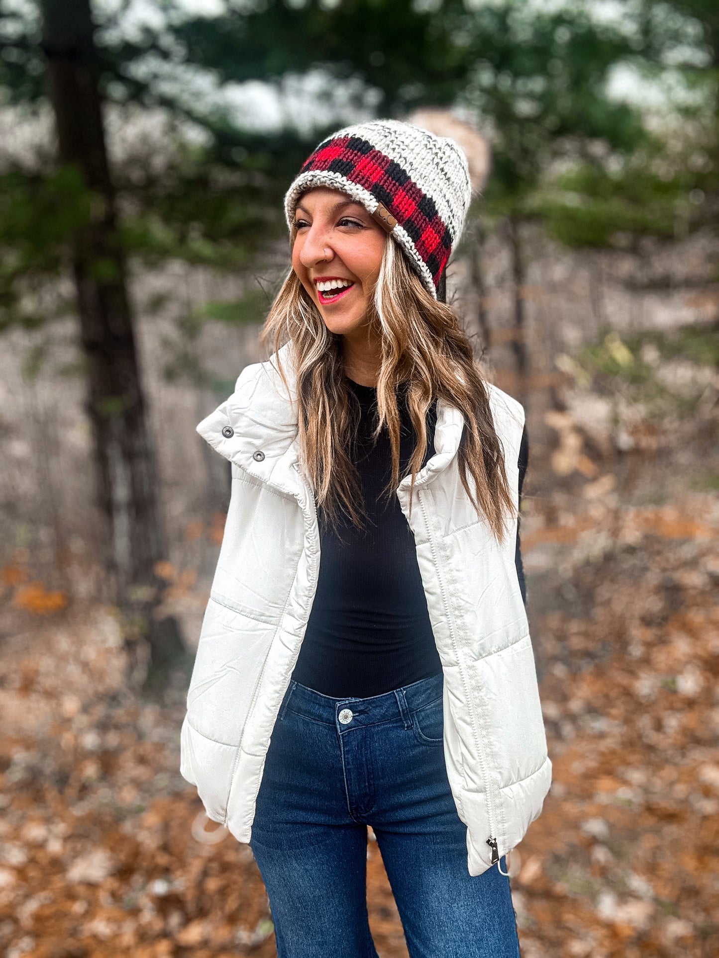 Wilderness Fur Pom Beanie