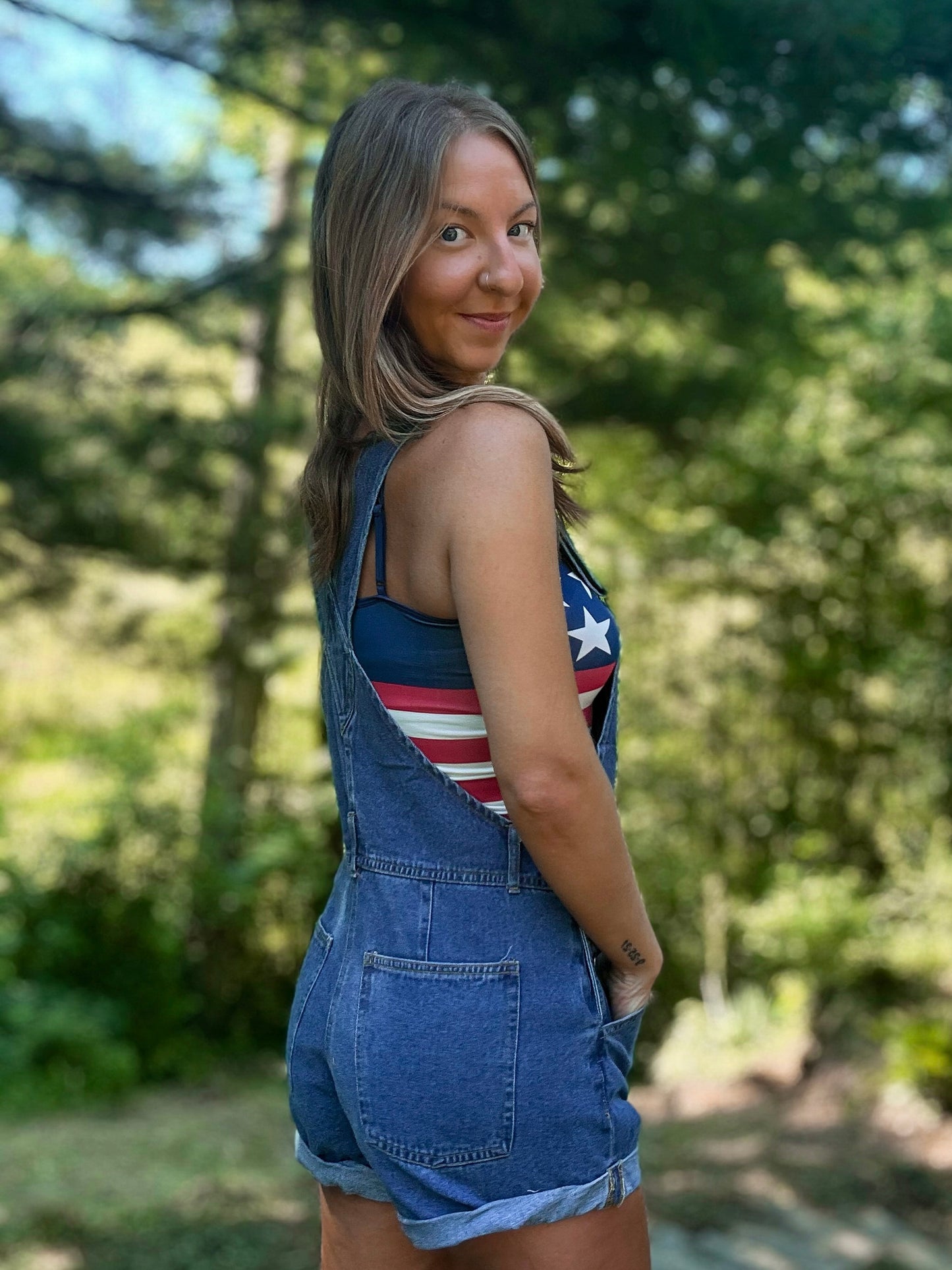 Backroads Babe Denim Overalls