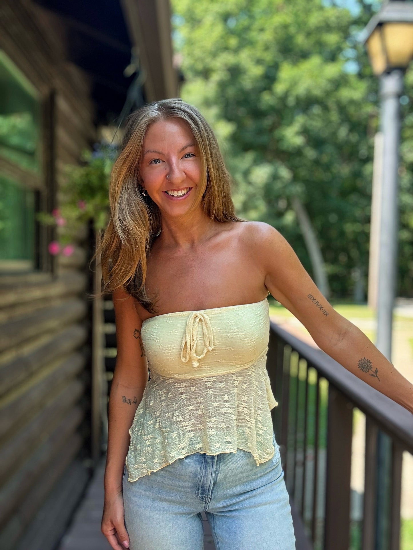 Butterfly Kiss Lace Top