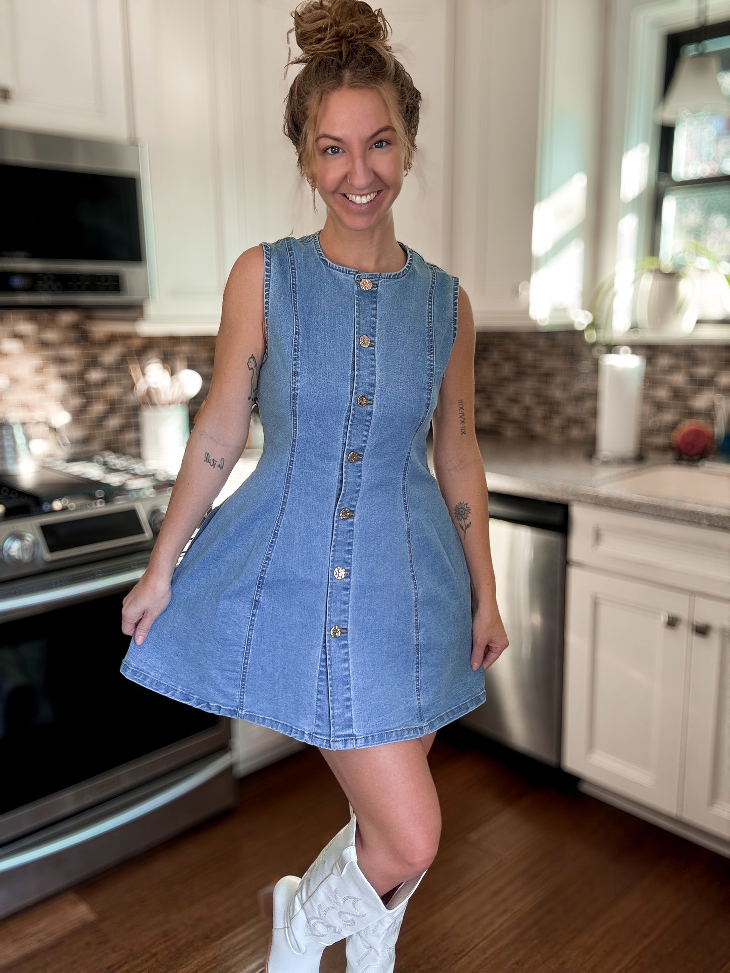 Denim Darling Dress