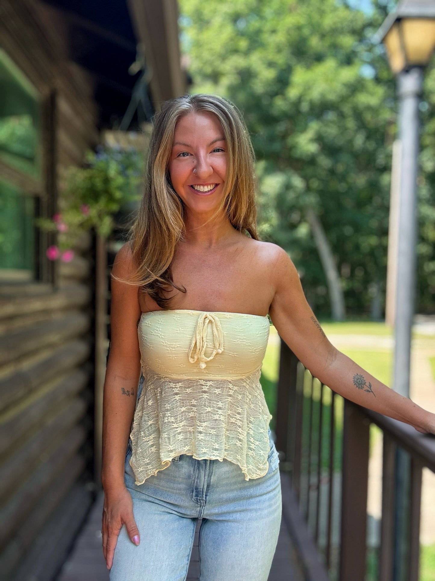 Butterfly Kiss Lace Top