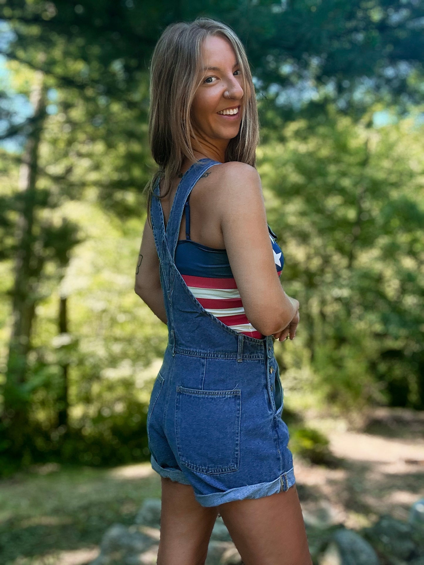 Backroads Babe Denim Overalls