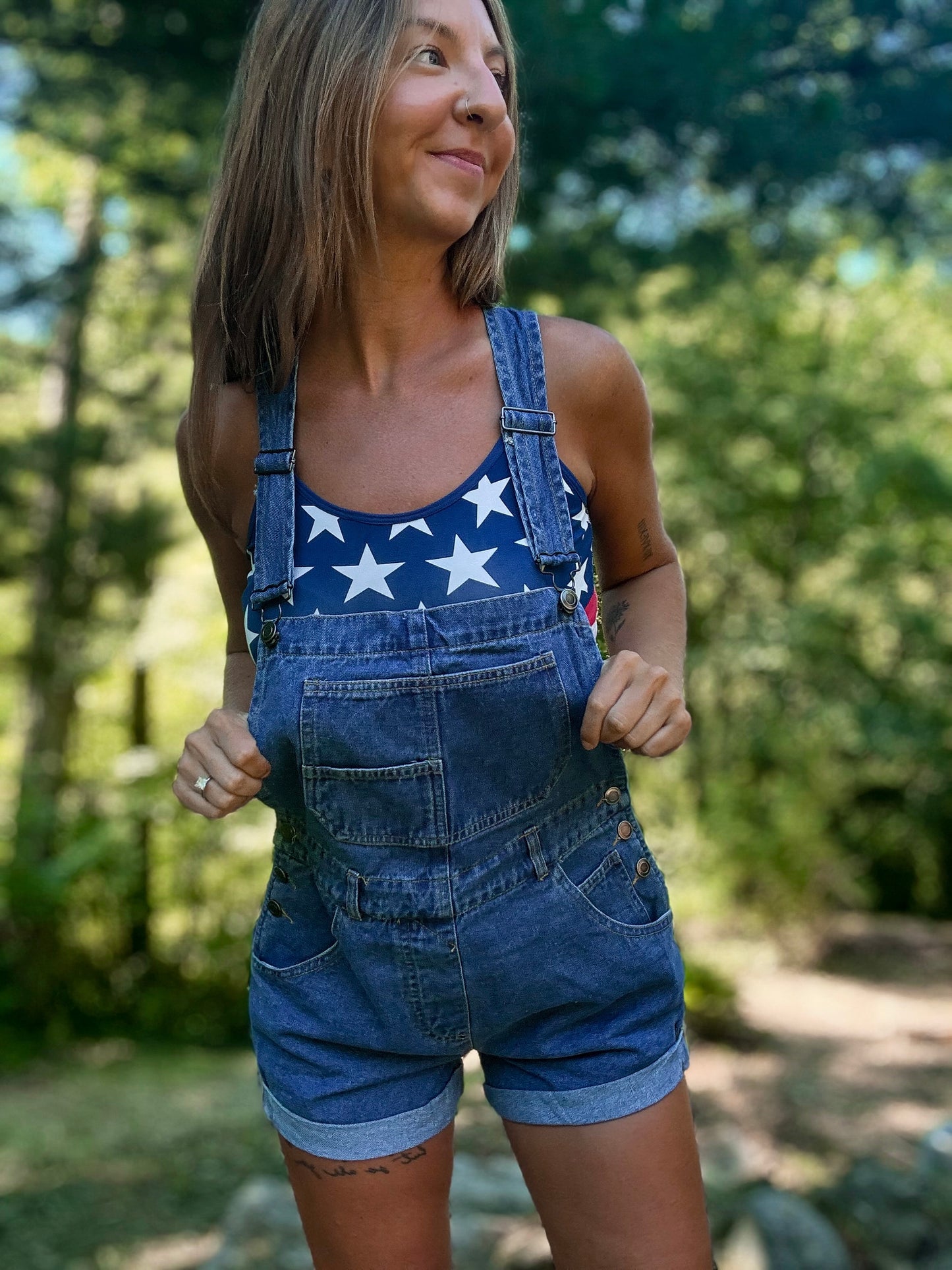 Backroads Babe Denim Overalls