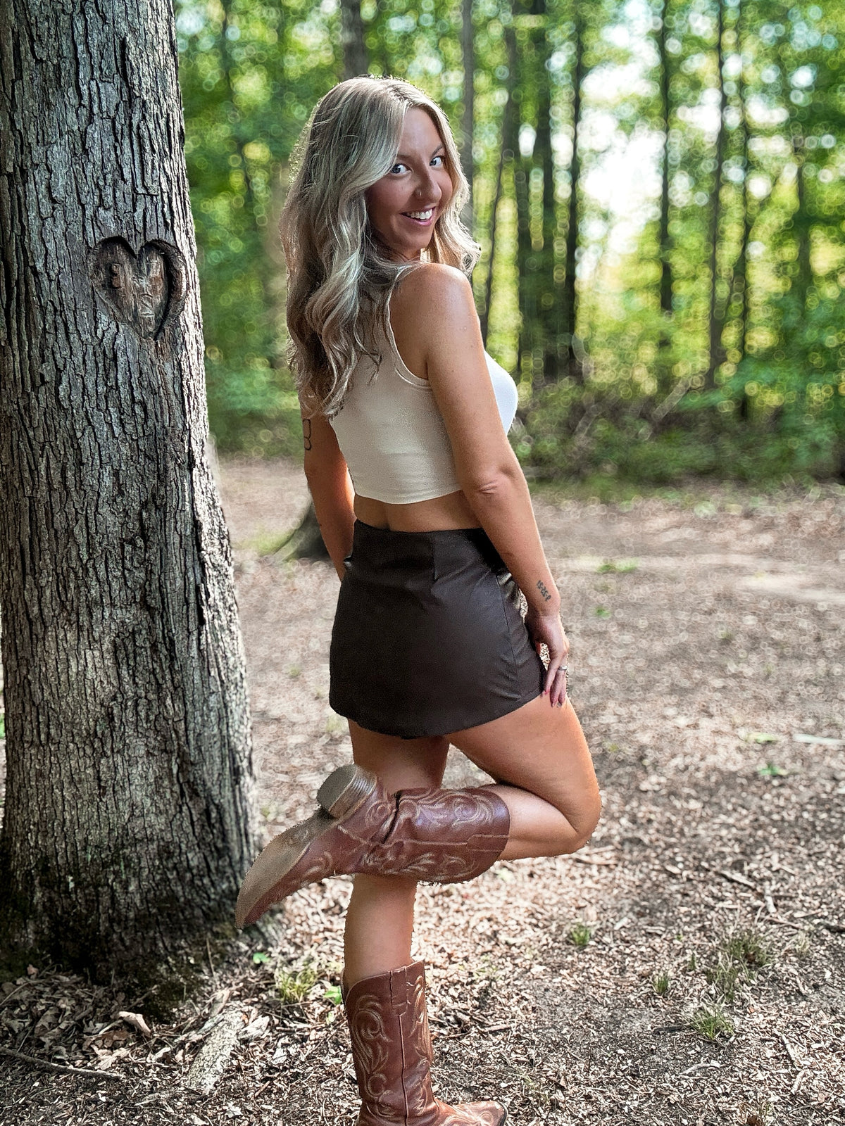 Wanted Cowgirl Skirt