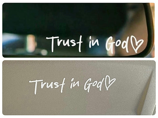 Trust in God Decal