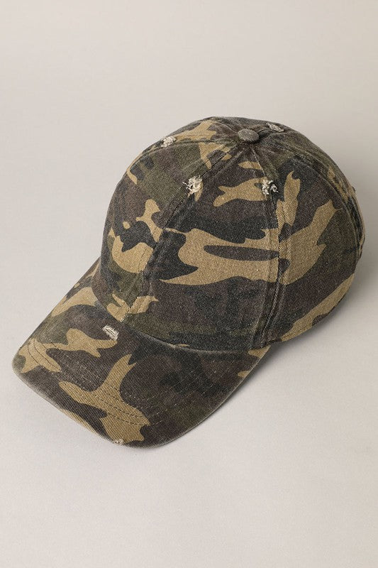 Camo Baseball Cap