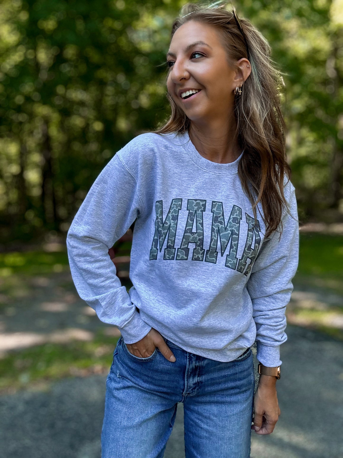 Camo Mama Sweatshirt