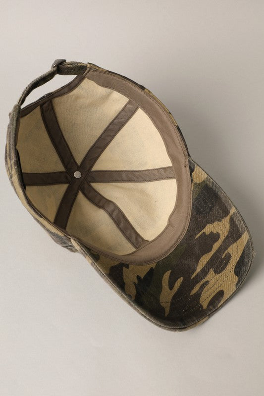 Camo Baseball Cap