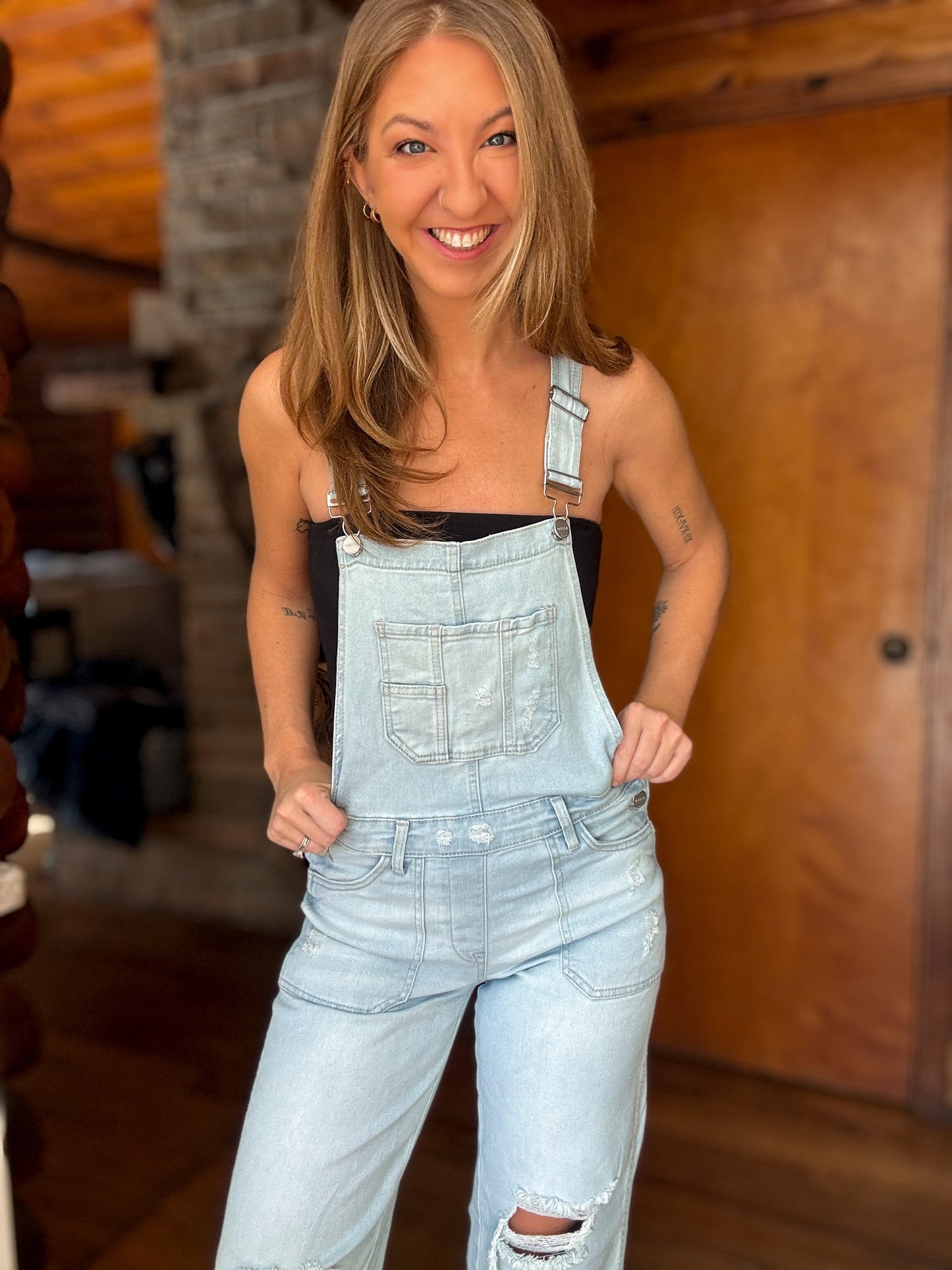 Everyday Light Denim Overalls