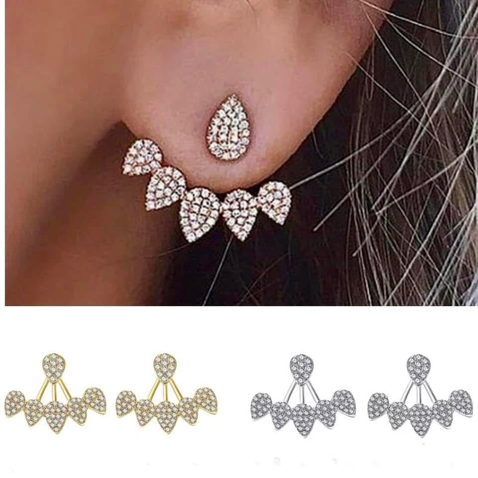 Rhinestone Earring Huggers