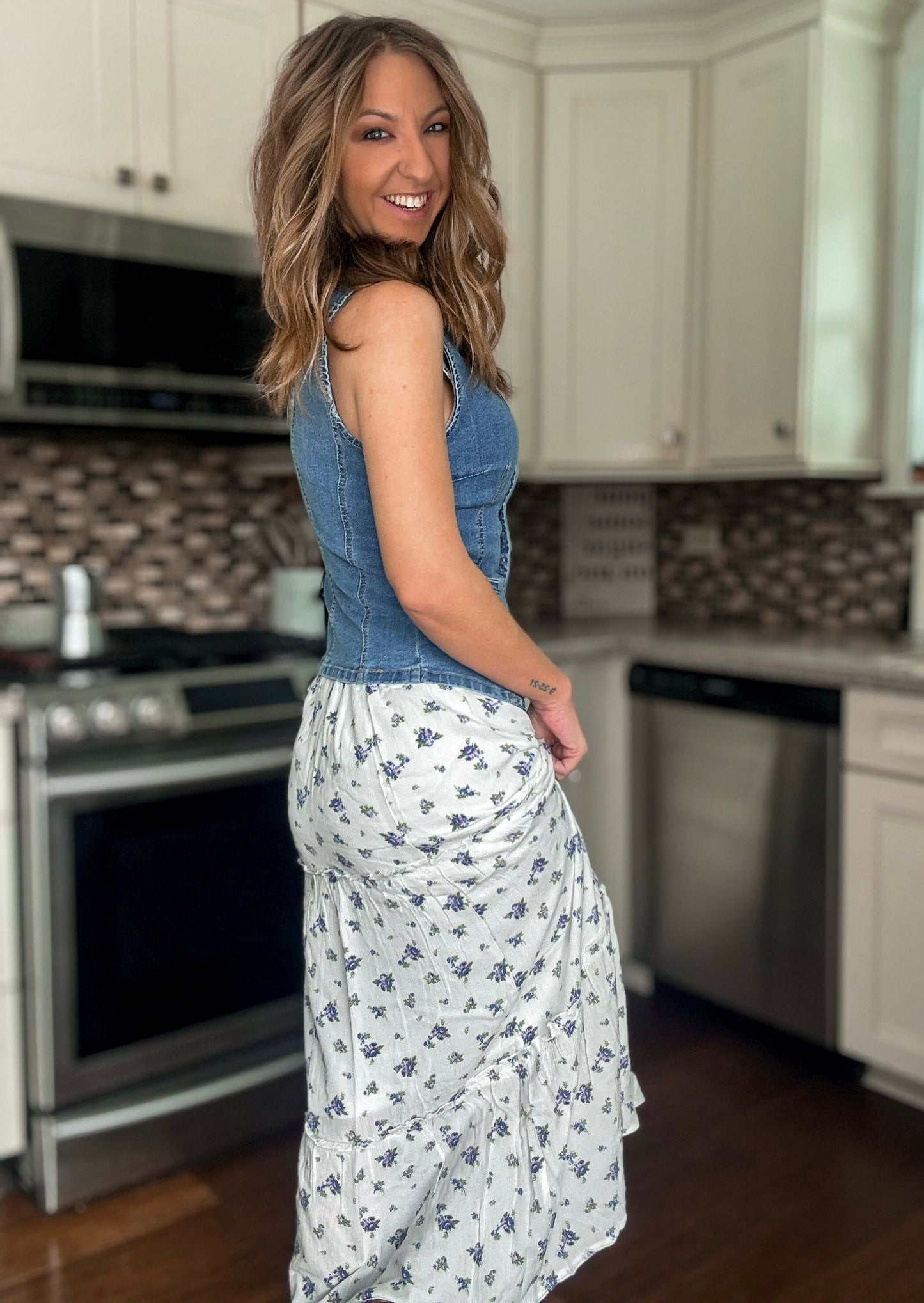 Lavender Bloom Skirt
