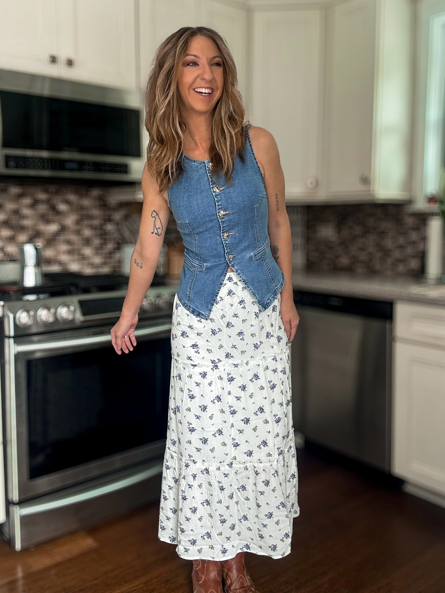 Lavender Bloom Skirt