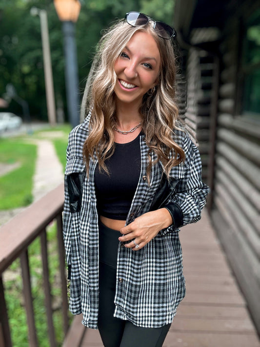 Plaid Perfection Button-Up