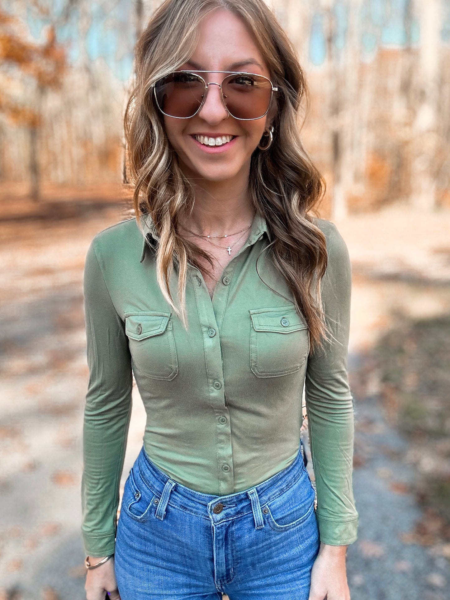 Serene Sage Top