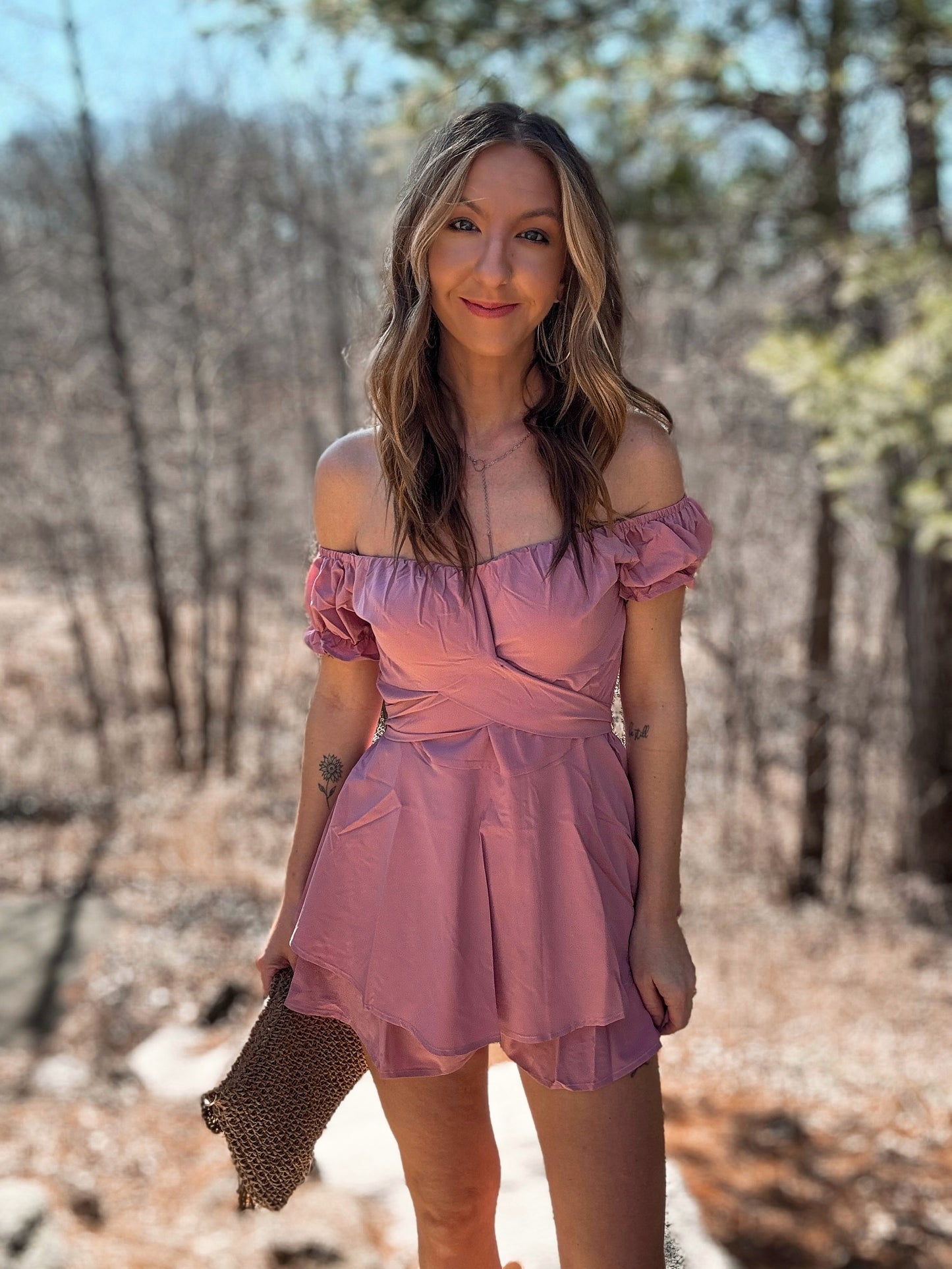 Rose Sunset Romper