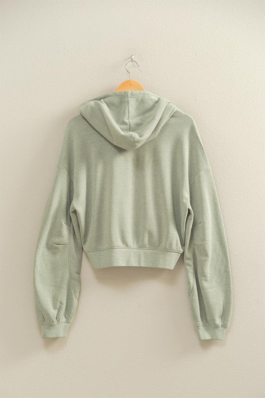 Fall Ease V-Neck Hoodie
