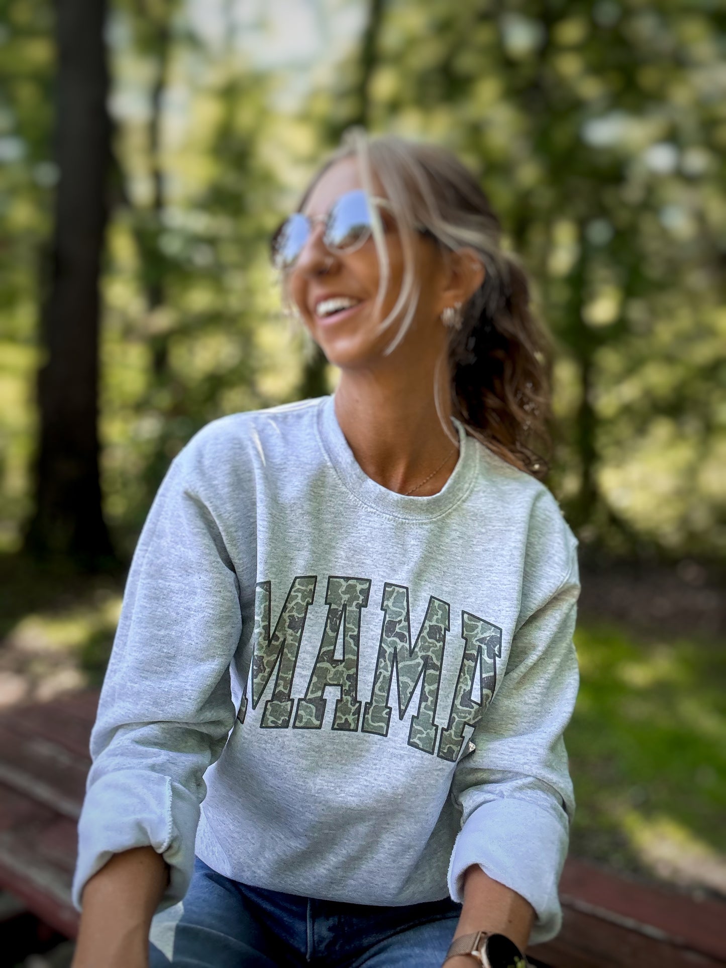 Camo Mama Sweatshirt