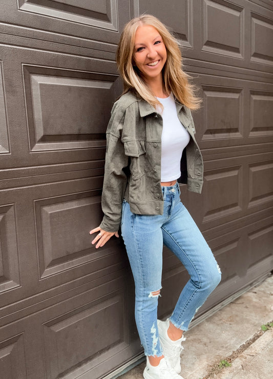 Rough Around the Edges Skinny Jeans